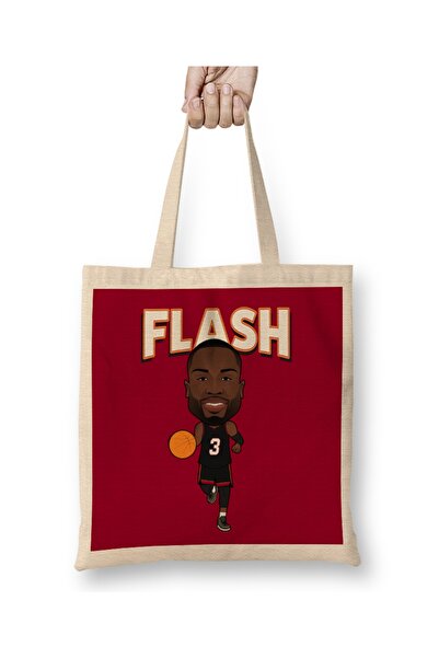 Baskı Dükkanı Dwayne Wade Flash Cloth Torba Dugačka Sa ručkom