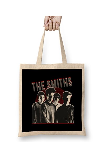 Baskı Dükkanı Retro bend The Smiths, tkanina Torba duga Sa ručkom