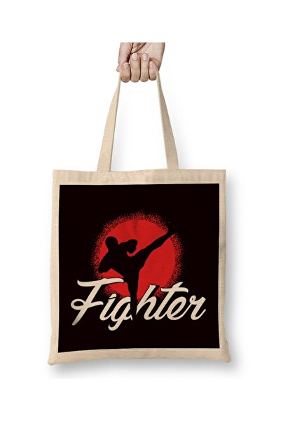 Baskı Dükkanı Kick bokserice Girl Fighter Kickboks Vojne veštine MMA Sportska...