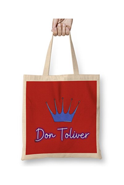 Baskı Dükkanı Don Toliver tkanina Torba dugačka Sa ručkom