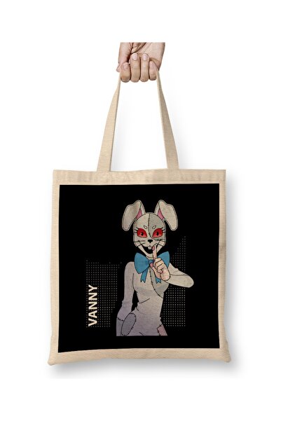Baskı Dükkanı Fnaf Ready 4 Freddy Cloth Torba Long Sa ručkom