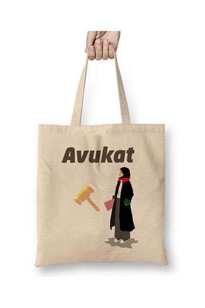 Baskı Dükkanı Lawyer to Lawyer Νόμος υφασμάτινη τσάντα με μακριά λαβή