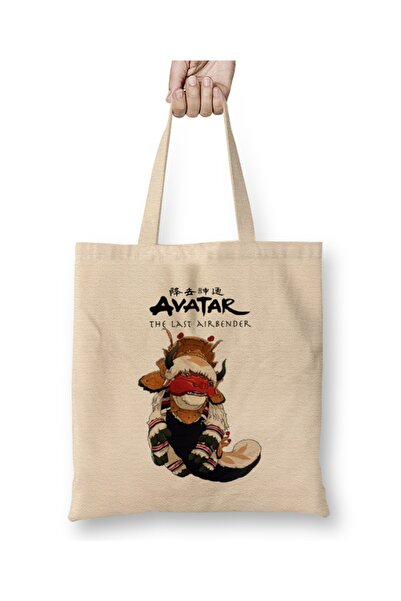 Baskı Dükkanı Avatar Appa Barong Tkanina Torba Duga Sa ručkom