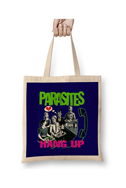 Baskı Dükkanı Na ovaj ili onaj način tkanina Torba duga Sa ručkom