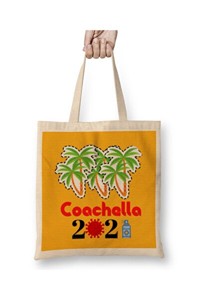 Baskı Dükkanı Coachella tkanina Torba duga Sa ručkom