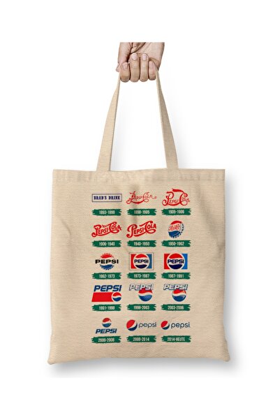 Baskı Dükkanı Pepsi logo 03 tkanina Torba duga Sa ručkom