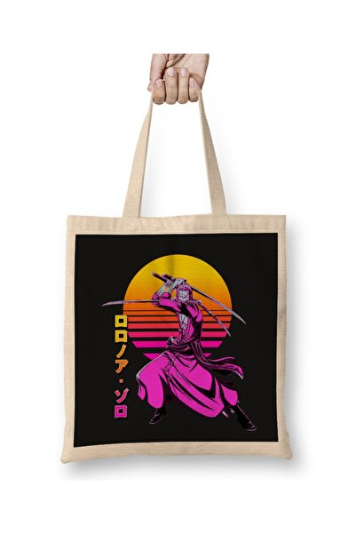 Baskı Dükkanı Zoro One Piece Roronoa Zoro 02 Tkanina Torba Duga Sa ručkom