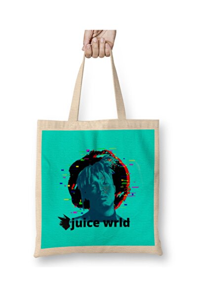 Baskı Dükkanı Juice Wrld 999 Merch Art Cloth Torba Dugačka Sa ručkom