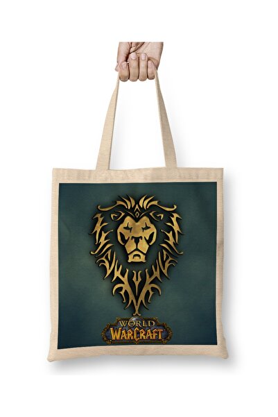 Baskı Dükkanı World of Warcraft 02 Tkanina Torba Duga Sa ručkom