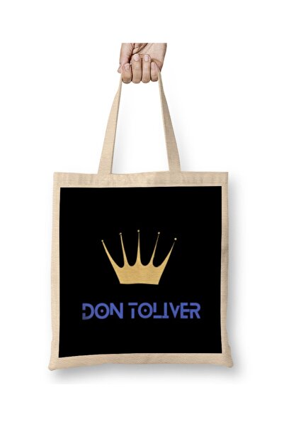 Baskı Dükkanı Don Toliver LOGO Tkanina Torba Duga Sa ručkom
