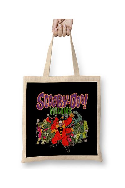Baskı Dükkanı Υφασμάτινη τσάντα Scooby Doo με μακριά λαβή
