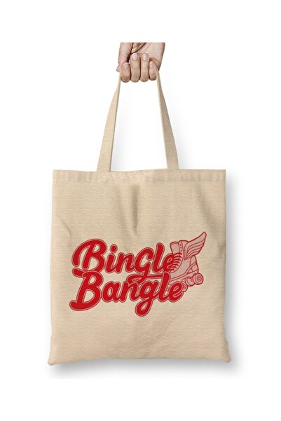 Baskı Dükkanı Aoa Bingle Bangle tkanina Torba duga Sa ručkom