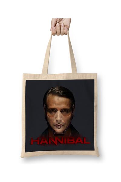 Baskı Dükkanı Zmaj Hannibal Maskirana Tkanina Torba Duga Sa ručkom