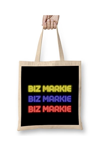 Baskı Dükkanı Mi smo Markie Mi smo Markie Art Cloth Torba Dugačka Sa ručkom