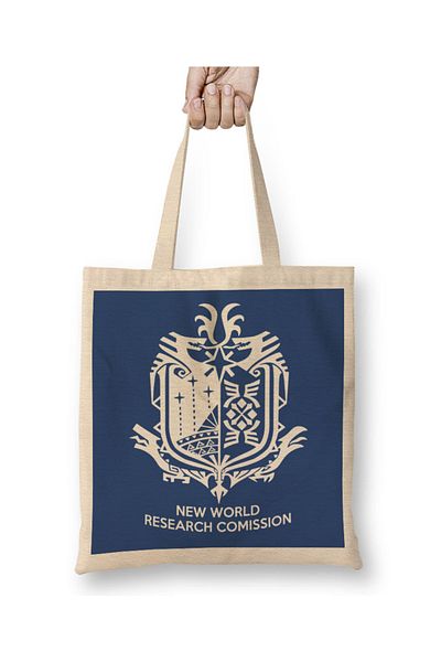 Baskı Dükkanı Research Commission Monster Hunter Tote Bag Long Handle