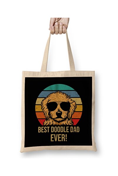 Baskı Dükkanı Goldendoodle tata hoodie Najbolji doodle tata ikada poklon pseć...
