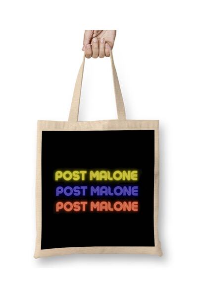 Baskı Dükkanı Post Malone tkanina Torba dugačka Sa ručkom
