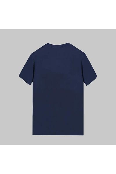 Sarar T-SHIRT INTERVIEW CREW NECK ΣΚΟΥΡΟ ΜΠΛΕ