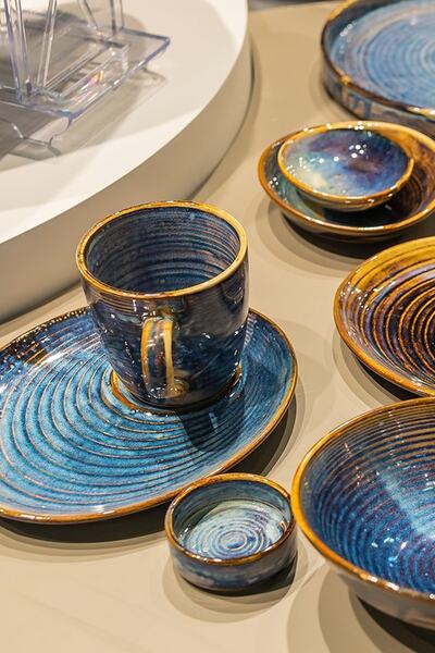 Bonna Porselen Sapphire Kupa 320 Cc Sph01mug 6'lı Takım