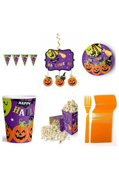 Mini Parti MINI PARTY STORE ΣΕΤ ΑΠΟΚΡΙΑΤΙΚΟ ΠΑΡΤΥ HALLOWEEN