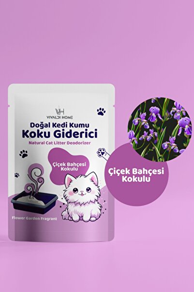 Vivaldi Home Çiçek Bahçesi Kedi Kumu Kötü Koku Giderici 25g