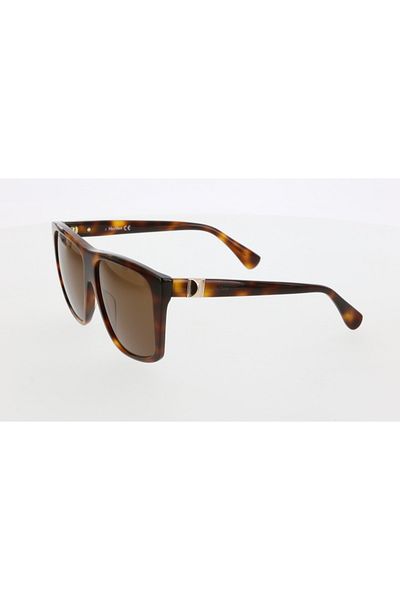 Maxmara Mm0021 58-15-140 Brown?Glassy Women's Sunglasses| 2022 Season Brown?Framed
