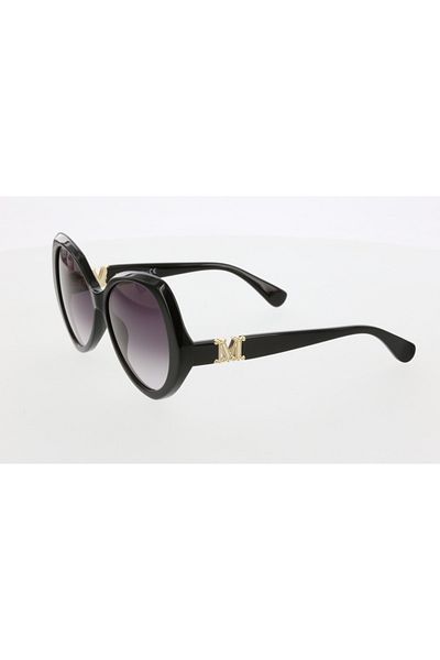 Maxmara Mm0015 59-15-140 Smoked Glass Women's Sunglasses| 2022 Season Black Framed