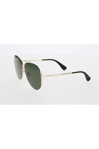 Maxmara Mm0001 62-12-135 Green Glass Women's Sunglasses| 2022 Season Yellow Framed