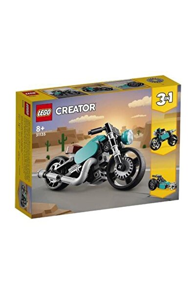LEGO JustForFun Creator Klasik Motosiklet Seti - 128 Parça