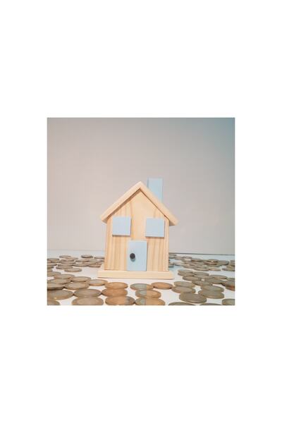 aswood Çocuklar İçin Ahşap Oyuncak Kumbara El Yapımı,Eğlenceli veÖğretici,Para Biriktirme Becerileri,Hediye