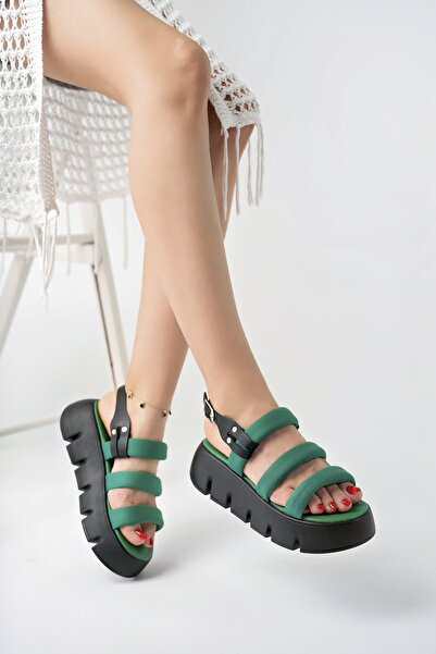 PASSAGE SHOES 6156 WOMEN'S FUSPETED THICK SOLE SANDALS