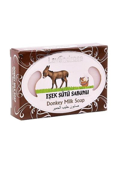 Lavendrose Donkey Milk Soap - 100% Natural Donkey Milk Hand Soap - Anti-Blemish and Skin Whitening Soap 100 Gr