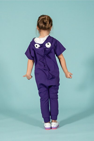 Baokids Pearl Dino Combed Jumpsuit