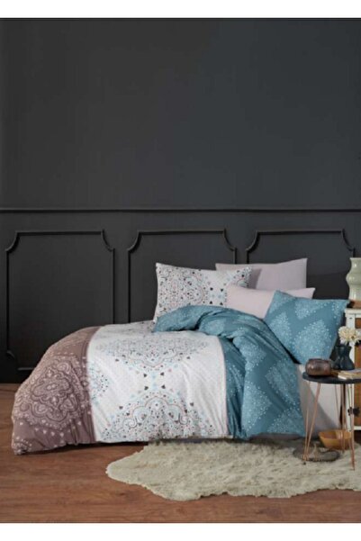 Majoli Σετ παπλωματοθήκης Vision King Size Σετ 4 εποχών 100% βαμβακερό ύφασμα...