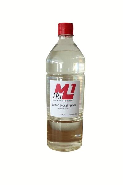 m1 art Şeffaf Epoksi Vernik 1250.ml