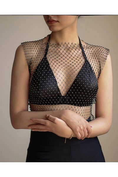 ŞAHPERA BUTİK Masters Design Stoned Bustier