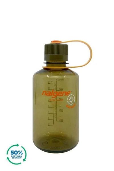 NALGENE 16oz NM Olive - زجاجة مياه تريتان مستدامة