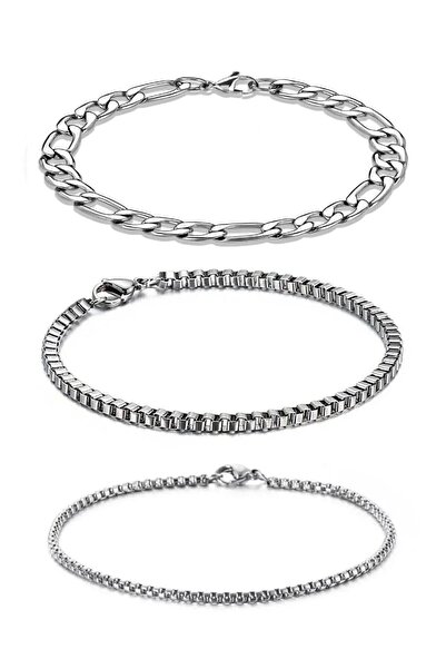 THE Gifts 3'lü Unisex Spor Bileklik Set