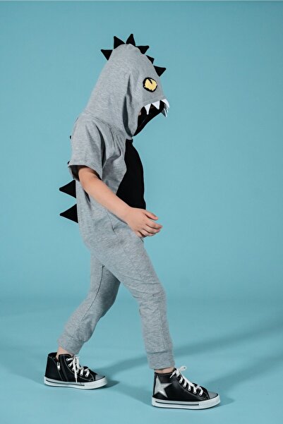 Baokids Dragon Ash Combed Jumpsuit