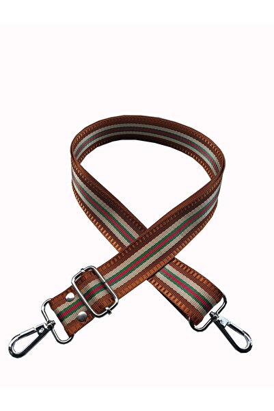 Kemer Dünyası Ιμάντας ώμου τσάντας με αξεσουάρ σε ασημί χρώμα