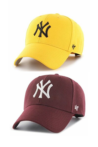 GYES Sports Nylon Hat Unisex Set of 2 Adjustable with Velcro on the Back