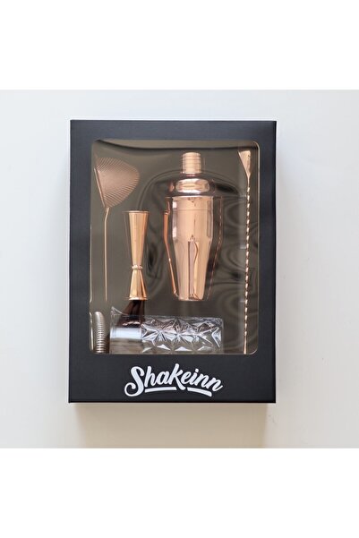 shakeinn مجموعة شاكر احترافية مطلية بالنحاس
