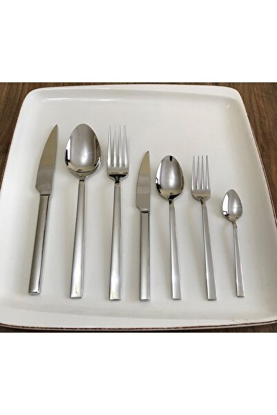 Kardelen ÇUBUK 84 PIECES 10.OO MM KNIFE, SPOON FORK SET FOR 12 PEOPLE