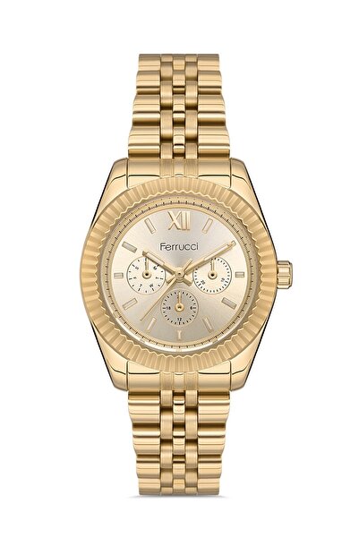 Ferrucci Kadın Kol Saati Altın Renk FC10468M.02