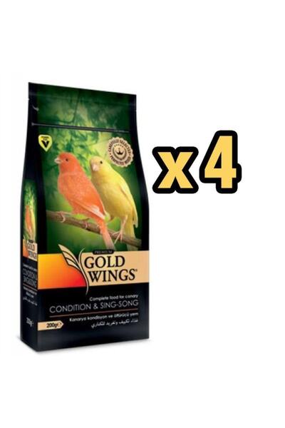 Genel Markalar Premium Kanarya Kondisyon Ve Öttürücü Yem 200 Gr X 4 Adet