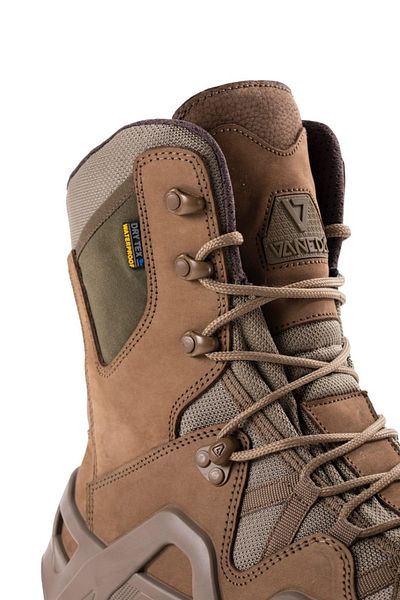 BARIŞ ASKERİ MALZEME Vaneda Dry-tex Nubuck Leather Waterproof Zippered 4 Season A.khaki Military Boots