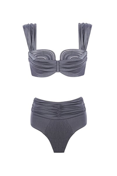 Monument Swimwear Artemıs - Bikini Takımı - Antrasit