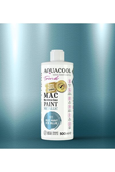 Aquacool Trend MAC Metalik Boya 500 ml