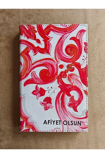 ankara menü (1 piece) 13x21 Box, Leather Account Receipt Pad, Printed Change Box, Ticket