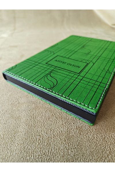 ankara menü (1 piece) 13x21 Box, Leather Account Receipt Pad, Printed Change Box, Ticket